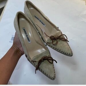 VINTAGE MANOLO BLAHNIK HEELS